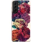 Rose Design Phone Case: Modern Japanese Ink Art - Screenshot 3