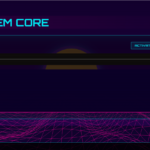 Synthwave One-Page landing template - Screenshot 6