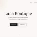 Luna Boutique - Screenshot 1